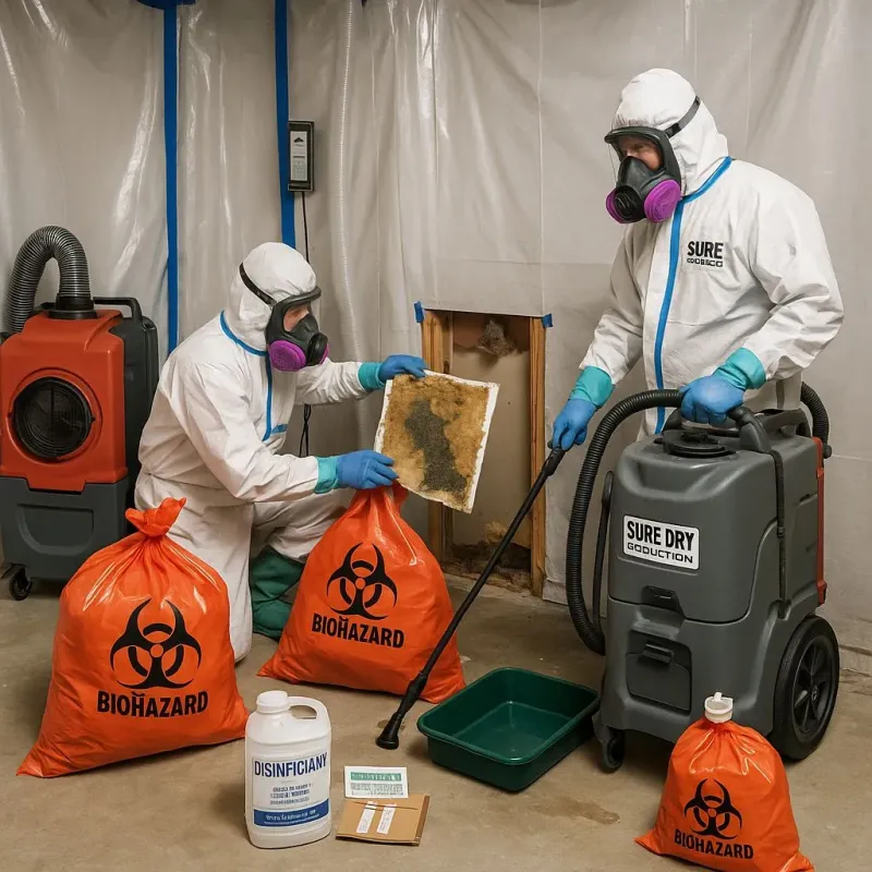 Contaminated Water Handling Protocols process in McMinnville, TN