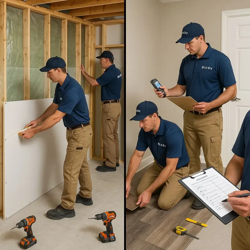 Repairs and Reconstruction process in McMinnville, TN